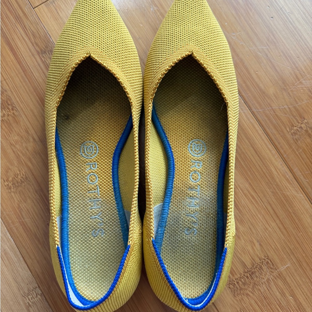 Rothy's Marigold Point Toe Women's Flats